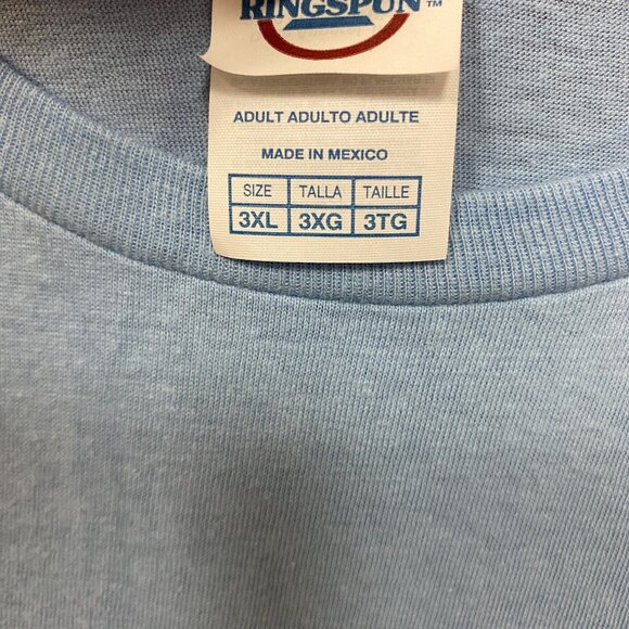 American Flag Peace Hands JF T-Shirt 3XL - Picture 4 of 4